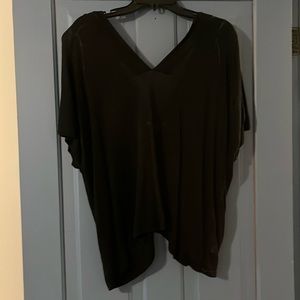 Victoria Secret black sleep off shoulder sweater